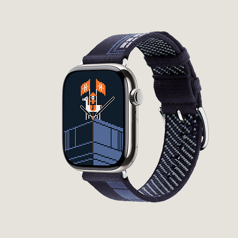 Series 11 case & Band Apple Watch Hermès Single Tour 42 mm